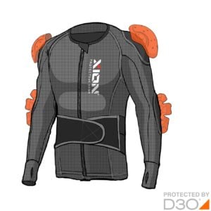 Burton MB Base Layer Short プロテクター D3O
